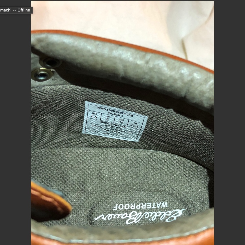 Eddie Bauer K-6 Hiking Boots - Picture 4 of 4